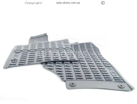 Floor mats original Audi Q7 2007-2015 - type: gray front kt 2pcs фото 0