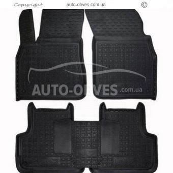 Floor mats Audi Q7 4M 2015-... 5 seats - type: polyurethane фото 0