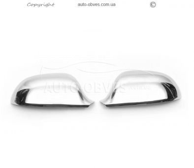 Covers for mirrors Audi A3 2008-2010 - steel photo 1