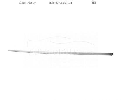 Chrome bar above number plate Audi A4 B6 2000-2004 photo 0