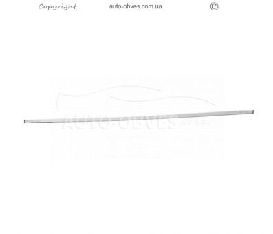 Chrome bar above number plate Audi A4 B7 2004-2007 - type : v2 photo 1