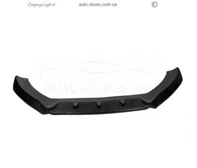 Cover on the front bumper Audi A5 2007-2015 - type: lip photo 1