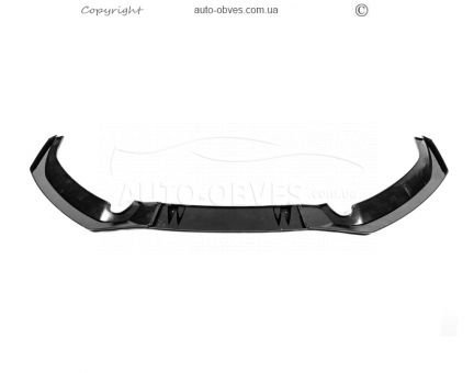 Передня Lip накладка Audi A7 2010-2014 - type: RS style під карбон фото 1