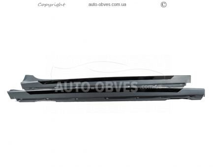 Бокові пороги Audi A7 2018-... - type: RS style фото 1