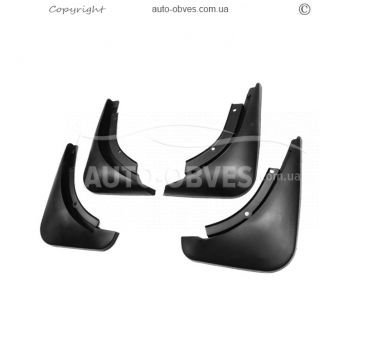 Mudguards Audi A8 2002-2009 - type: 4 pcs фото 0