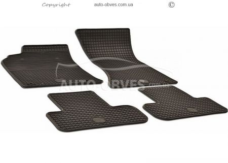 Floor mats rubber Audi Q5 2008-2015, 4 pcs фото 0