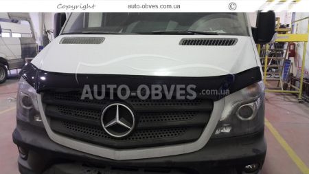 Дефлектор капоту Mercedes Sprinter 2013-2018 - тип: v2 фото 4