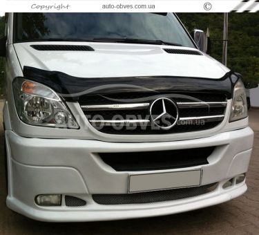 Hood deflector flyswatter Mercedes Sprinter 2006-2013 - Type: Turkey фото 4