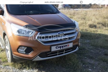 Дефлектор капота мухобойка Ford Kuga, Escape 2017-2020 - тип: турция фото 6
