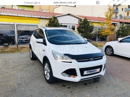 Дефлектор капота мухобойка Ford Kuga, Escape 2013-2016 - тип: турция фото 4