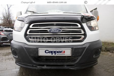 Hood deflector flyswatter Ford Transit 2014-... - type: turkey фото 7