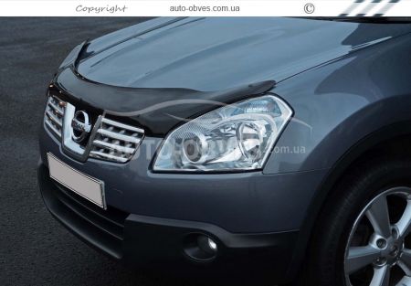 Дефлектор капоту Nissan Qashqai 2007-2010 фото 3