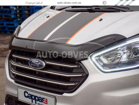Дефлектор капоту Ford Custom 2017-... фото 5