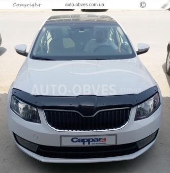 Дефлектор капоту Skoda Octavia A7 2012-2017 фото 2