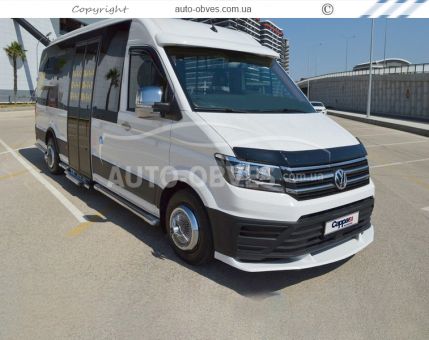 Hood deflector flyswatter Volkswagen Crafter 2017-... - type: turkey фото 3