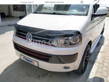 Hood deflector flyswatter Volkswagen T5 2010-2015 - type: Turkey фото 6