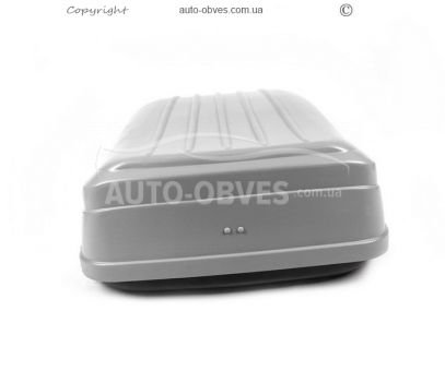 Auto box aerobox 390 liters 147*83*36cm - type: rich gray mat фото 7