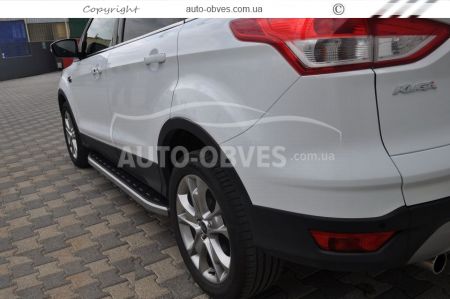 Profile running boards Ford Escape 2013-2016 - Style: Range Rover фото 1