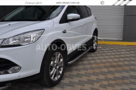 Profile running boards Ford Kuga 2017-2020 - Style: Range Rover фото 2