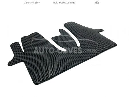 Floor mats Volkswagen T6 1+2 black - type: Eva фото 0