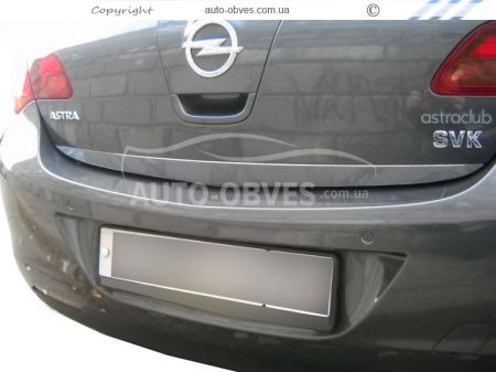 Кромка багажника Opel Astra J хэчбек фото 2