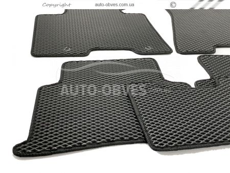 Floor mats Kia Sportage 2019-2021 black 5 pcs - type: Eva фото 3