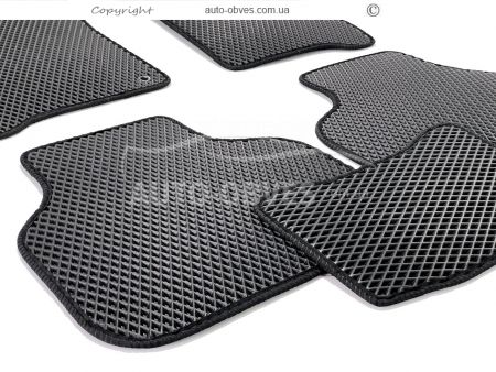 Floor mats Fiat Freemont 2011-... black 5 pcs - type: Eva фото 3