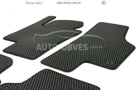 Floor mats Volkswagen Jetta 2011-2014 black, 5 pcs - type: Eva фото 2