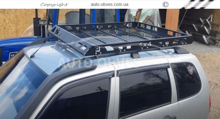 Luggage system Chevrolet Niva Bertone on roof rails фото 4