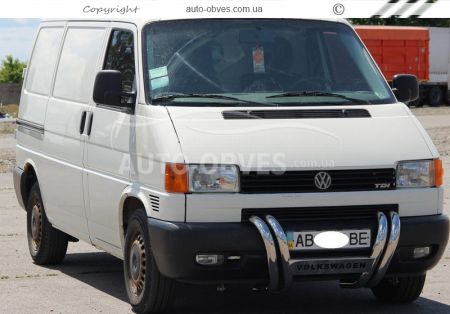 Front bumper protection VW T4 фото 2