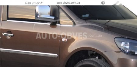 Окантовка стекол VW Caddy 4 элемента фото 2