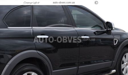 Window trim lower Chevrolet Captiva of 6 elements фото 4
