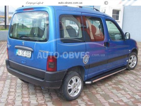 Roof rails Peugeot Partner 2002-2007 - type: abs mounting фото 3