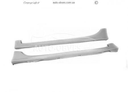 Side sills Renault Fluence 2009-2016 - type: for painting фото 1