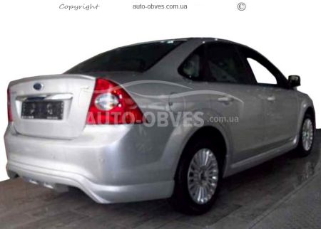 Боковые пороги Ford Focus II 2008-2011 - тип: sedan под покраску фото 1