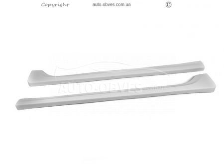 Side sills Renault Logan II 2008-2013 - type: hb for painting фото 1