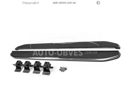 Side steps Land Rover Discovery Sport - type: oem v2 2 pieces aluminum фото 2