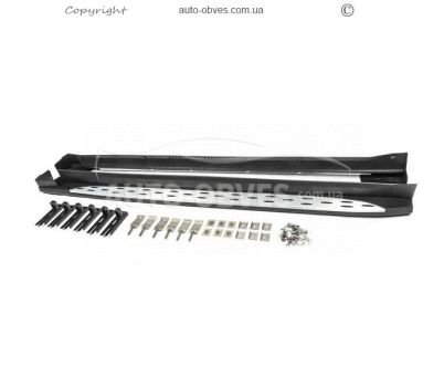 Side steps Kia Sorento UM 2015-2020 - type: ml style 2 pcs фото 2