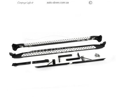 Side steps BYD S6 - type: oem v2 2 pcs aluminum фото 1