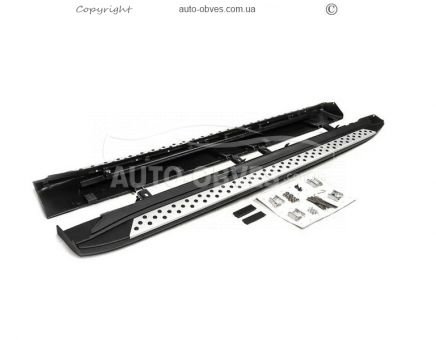 Side steps Mitsubishi ASX 2010-2020 - type: for the original 2 pcs фото 0