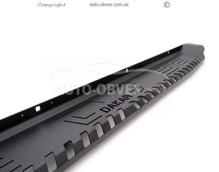 Power footpegs for Ford Ranger 2012-2016 - type: v2 photo 1
