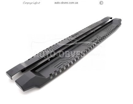 Power footpegs for Ford Ranger 2012-2016 - type: v2 photo 0