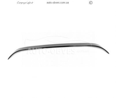 Glass hood Mercedes CLA c117 2013-2019 - type: black фото 1