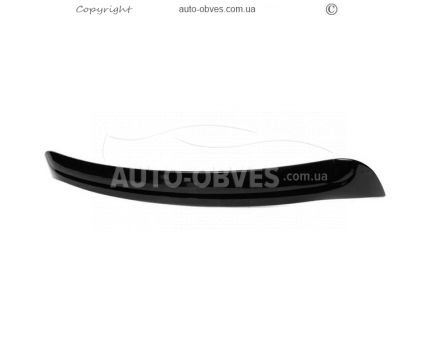 Glass hood Mercedes CLA c117 2013-2019 - type: black фото 0