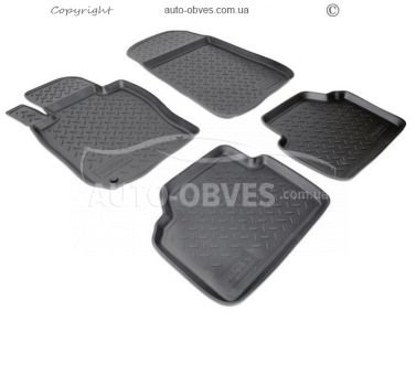 Floor mats BMW 3 E90 2005-2010 - type: set, model фото 0