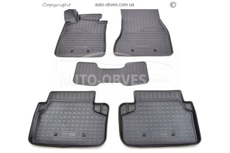 Floor mats BMW 5 G30 2016-... - type: set, model фото 0