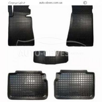 Floor mats BMW 5 Series E34 - type: polyurethane фото 0