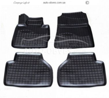 Floor mats BMW X4 F26 2014-2018 - type: set, model фото 0