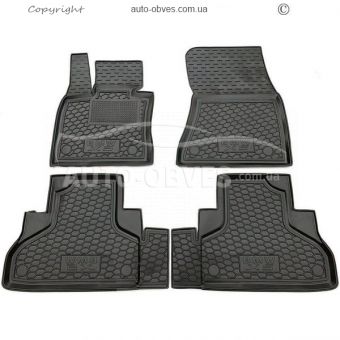 Floor mats BMW X5 F15 2013-2018 - type: polyurethane фото 0
