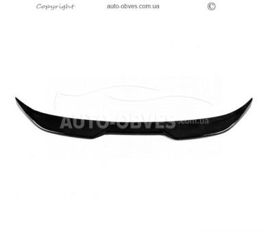 Trunk lid spoiler BMW 2 series G42 - type: MP-Style black gloss abs фото 4